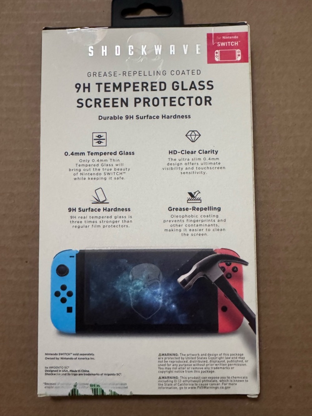 Nintendo Switch Screen Protector - Picture 2 of 2